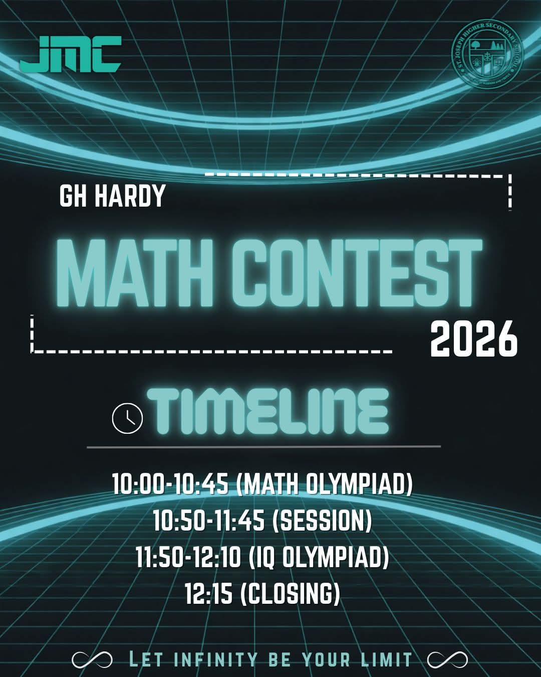 GH Hardy Math Contest Banner - February 2026